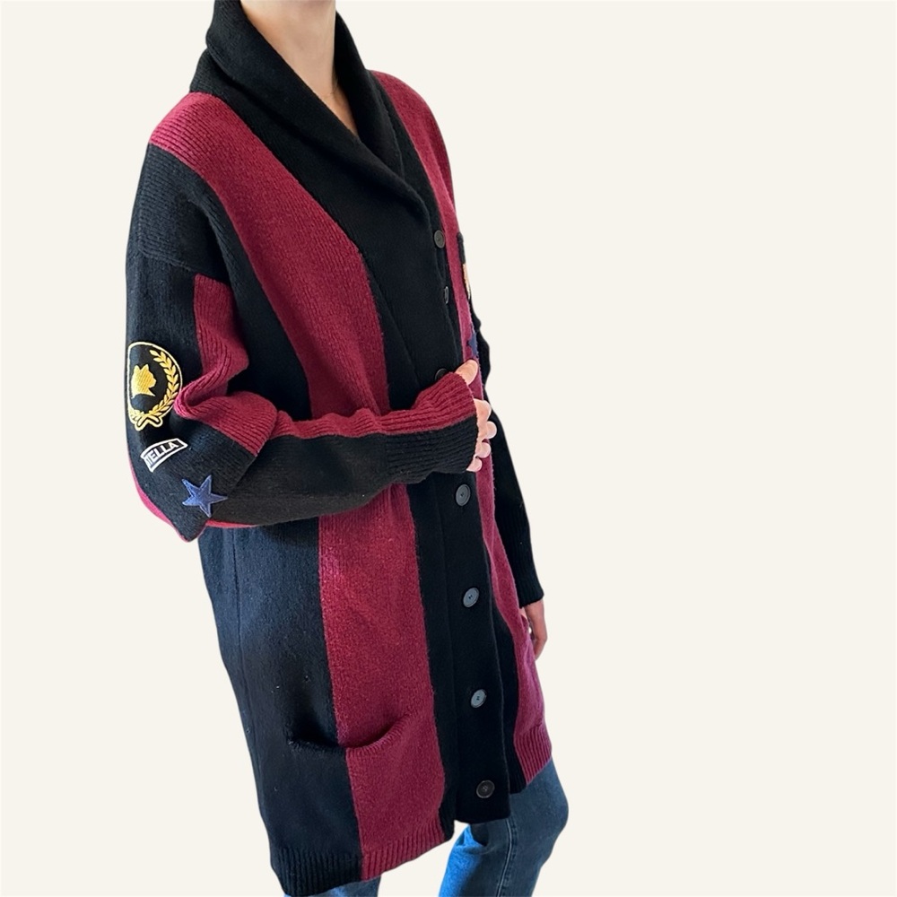 STELLA MCCARTNEY Shawl Collar Chunky Cardigan🌸